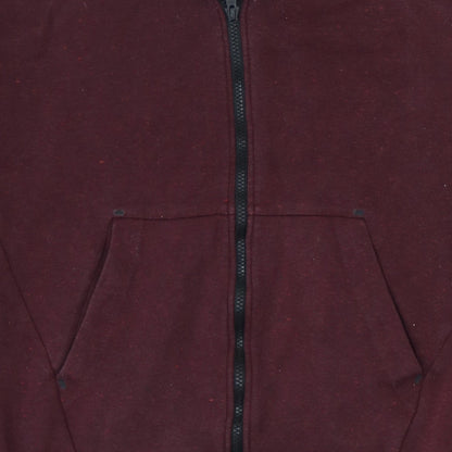Mens UK Size S Nike Brown Full Zip Hoodie