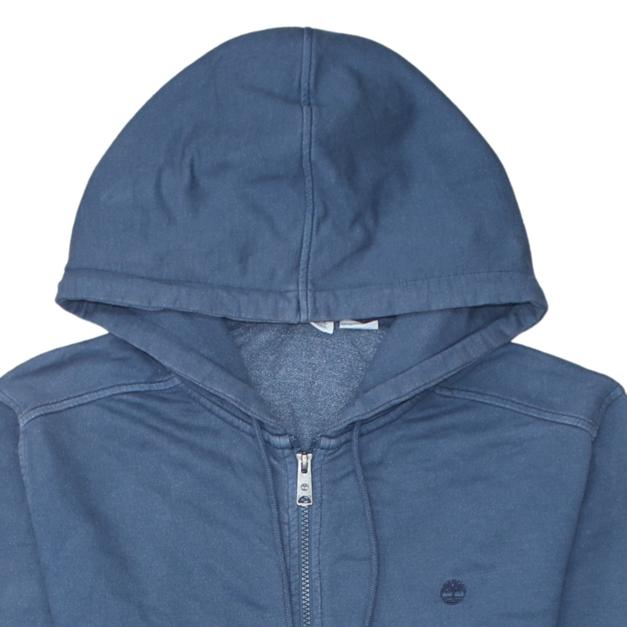 Mens UK Size S Timberland Blue Full Zip Hoodie
