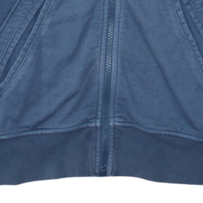 Mens UK Size S Timberland Blue Full Zip Hoodie