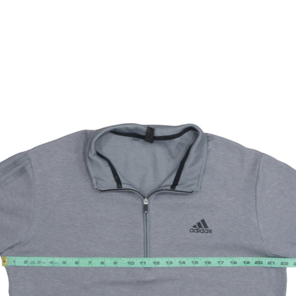 Mens UK Size M adidas Grey Running & Jogging Gym & Training Walking Jacket