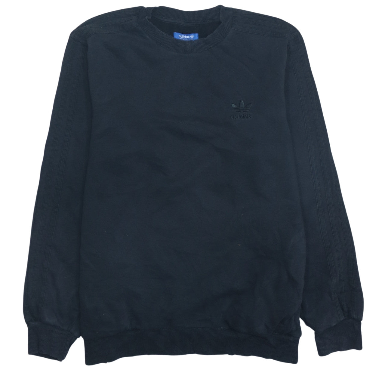 Mens UK Size M adidas Black Pullover Sweatshirt