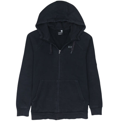 Mens UK Size XS Under armour Black Full Zip Hoodie