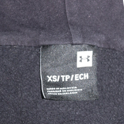 Mens UK Size XS Under armour Black Full Zip Hoodie
