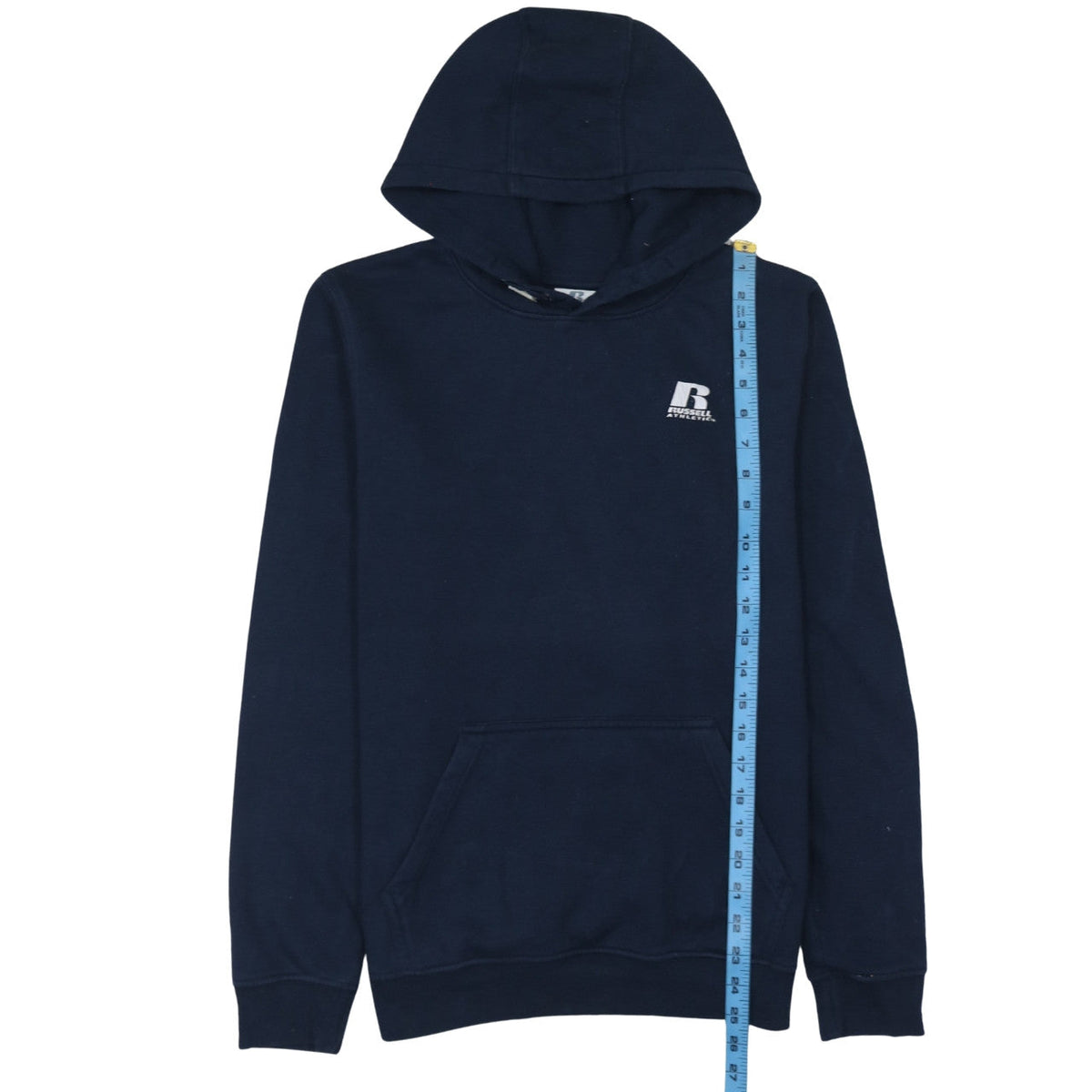 Teens UK Size 14 Plus Russell Athletic Blue Pullover Hoodie