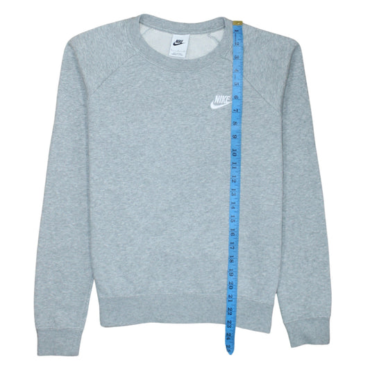 Mens UK Size S Nike Grey Pullover Sweatshirt