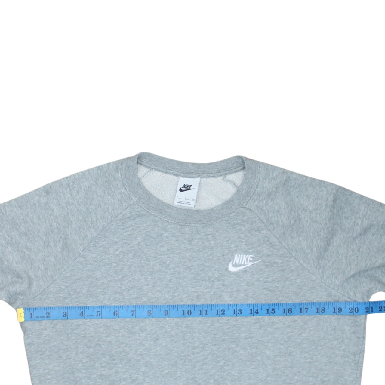 Mens UK Size S Nike Grey Pullover Sweatshirt