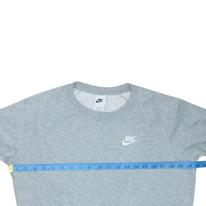 Mens UK Size S Nike Grey Pullover Sweatshirt