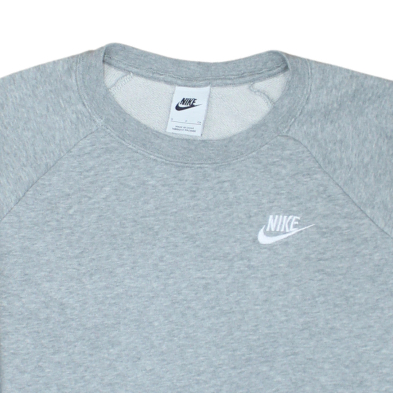 Mens UK Size S Nike Grey Pullover Sweatshirt