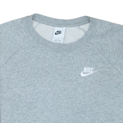 Mens UK Size S Nike Grey Pullover Sweatshirt
