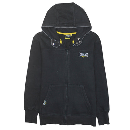 Mens UK Size S Everlast Black Full Zip Hoodie