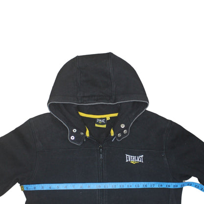 Mens UK Size S Everlast Black Full Zip Hoodie
