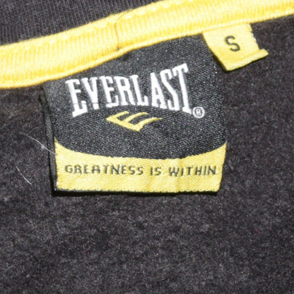 Mens UK Size S Everlast Black Full Zip Hoodie