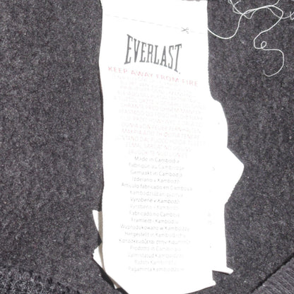 Mens UK Size S Everlast Black Full Zip Hoodie