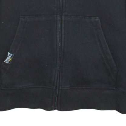 Mens UK Size S Everlast Black Full Zip Hoodie