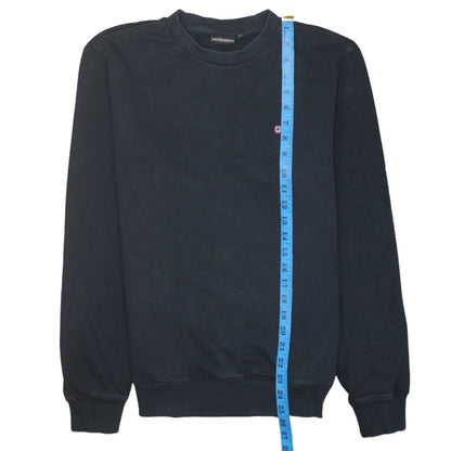 Mens UK Size S Napapijri Blue Pullover Sweatshirt