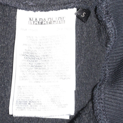 Mens UK Size S Napapijri Blue Pullover Sweatshirt