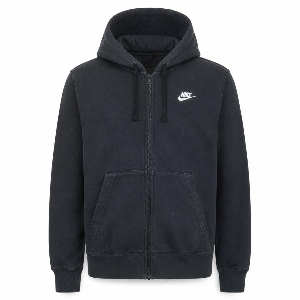 Mens UK Size XS Nike Black Full Zip Hoodie