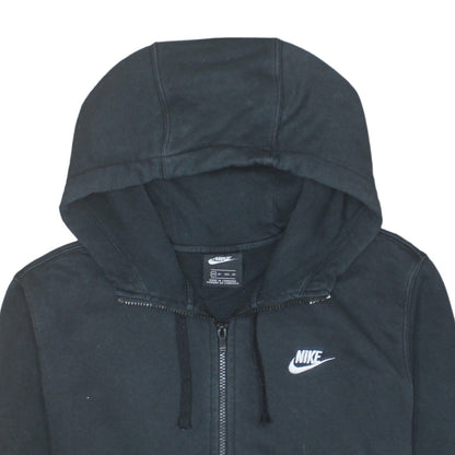 Mens UK Size XS Nike Black Full Zip Hoodie