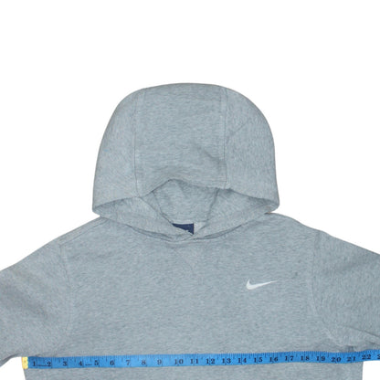 Nike Boys Grey Pullover Hoodie XL 13-15 Years Fleece Logo Sweatshirt