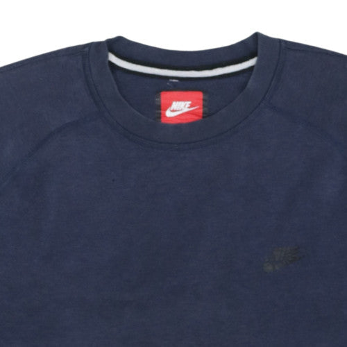 Mens UK Size L Nike Blue Pullover Sweatshirt