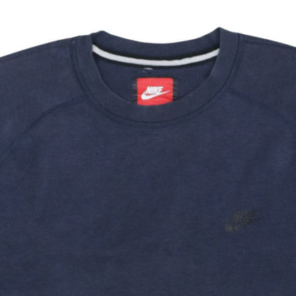 Mens UK Size L Nike Blue Pullover Sweatshirt