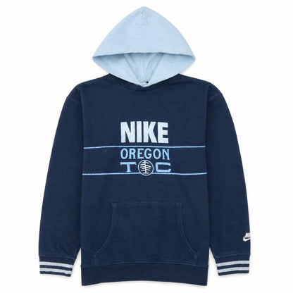 Teens UK Size XL Nike Blue Pullover Hoodie