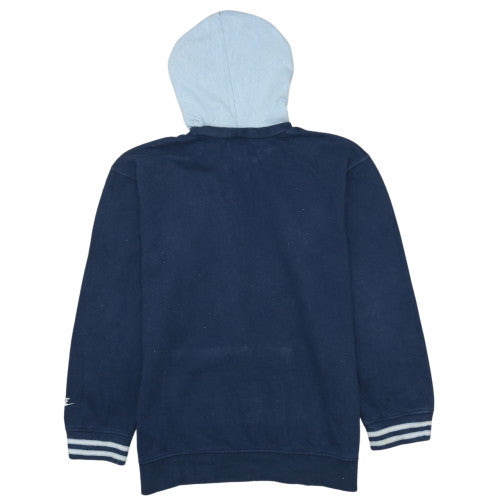 Teens UK Size XL Nike Blue Pullover Hoodie