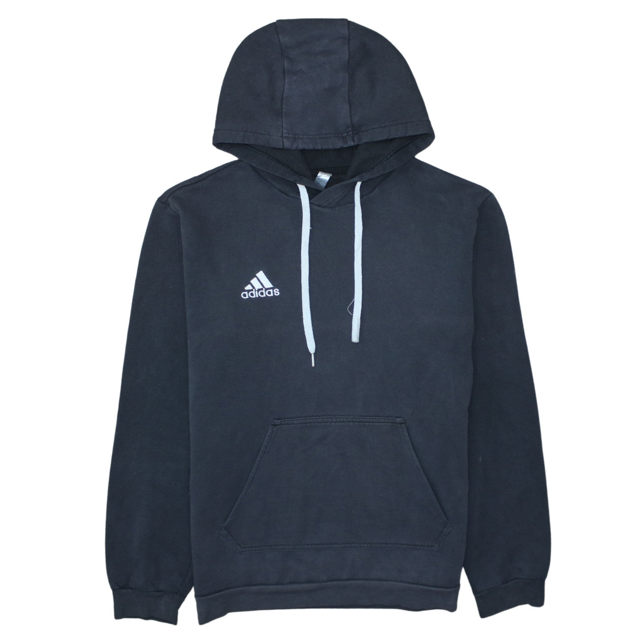 Mens UK Size M adidas Black Pullover Hoodie