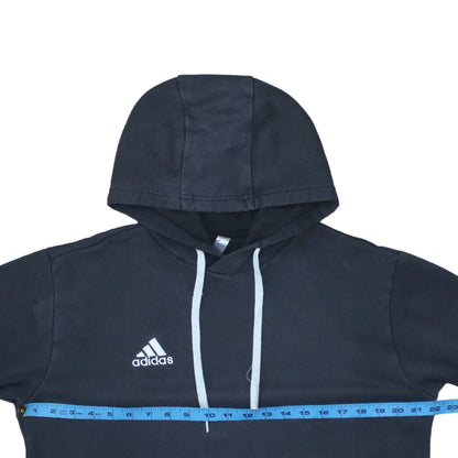 Mens UK Size M adidas Black Pullover Hoodie