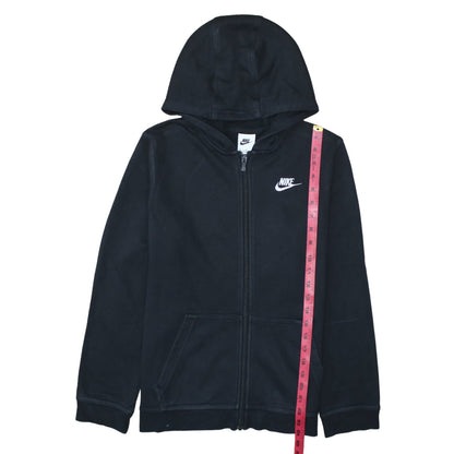 Boys UK Size XL Nike Black Full Zip Hoodie