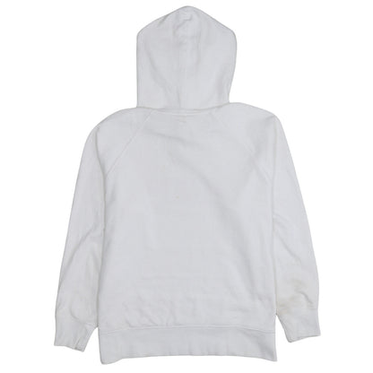 Mens UK Size M Levi's White Pullover Hoodie