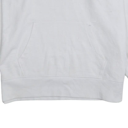 Mens UK Size M Levi's White Pullover Hoodie