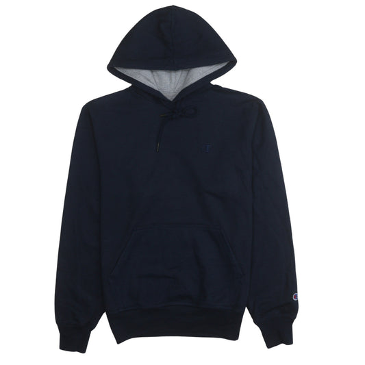 Mens UK Size S Champion Blue Pullover Hoodie