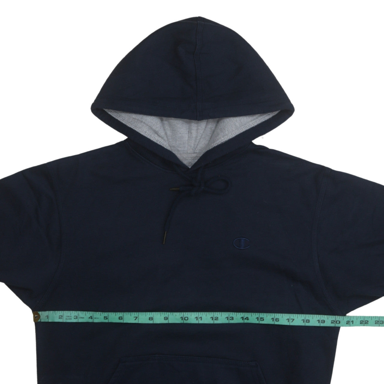Mens UK Size S Champion Blue Pullover Hoodie
