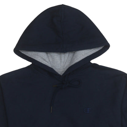 Mens UK Size S Champion Blue Pullover Hoodie