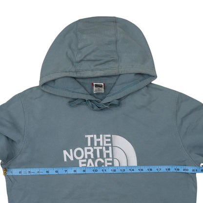 Mens UK Size M The North Face Blue Pullover Hoodie