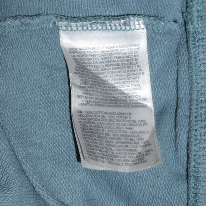 Mens UK Size M The North Face Blue Pullover Hoodie