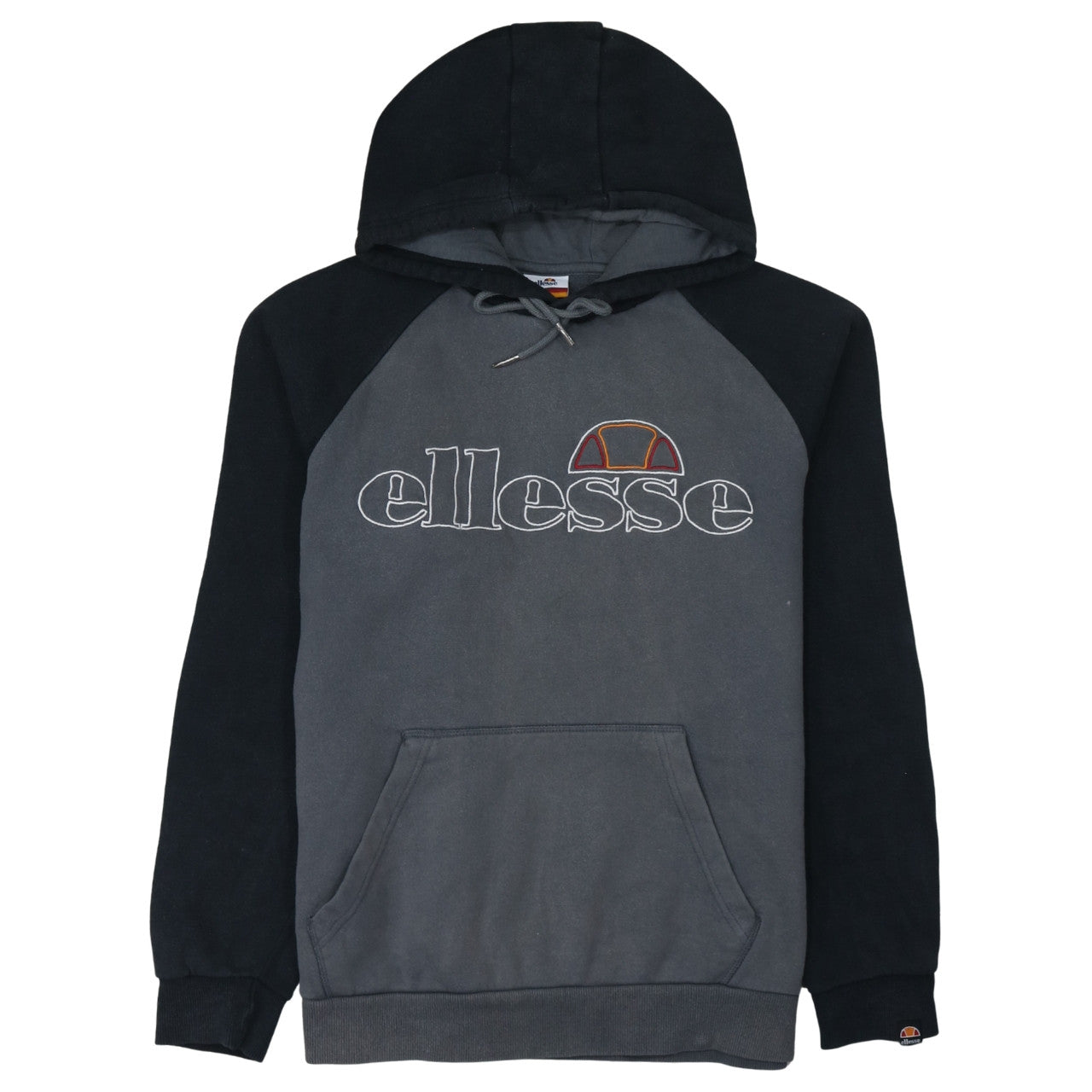 Mens UK Size L ellesse Grey Pullover Hoodie
