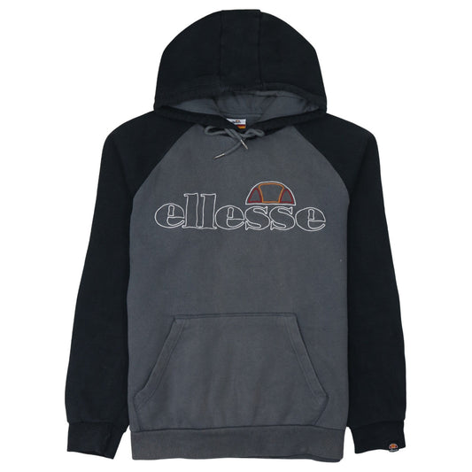 Mens UK Size L ellesse Grey Pullover Hoodie