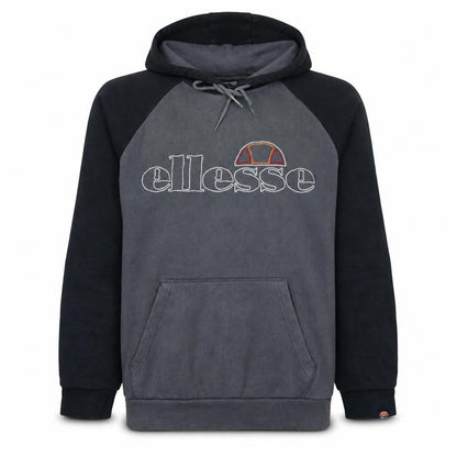 Mens UK Size L ellesse Grey Pullover Hoodie