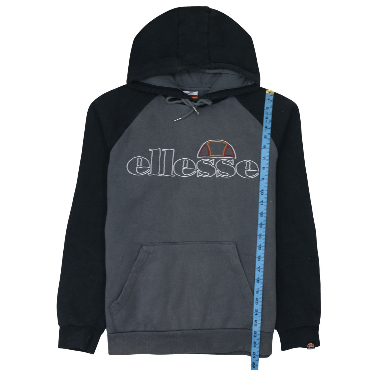 Mens UK Size L ellesse Grey Pullover Hoodie