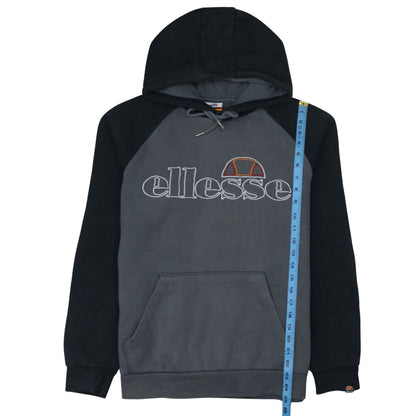 Mens UK Size L ellesse Grey Pullover Hoodie
