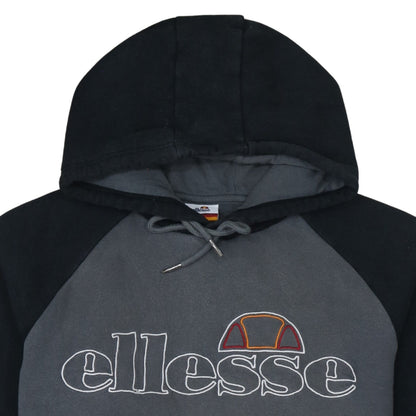 Mens UK Size L ellesse Grey Pullover Hoodie