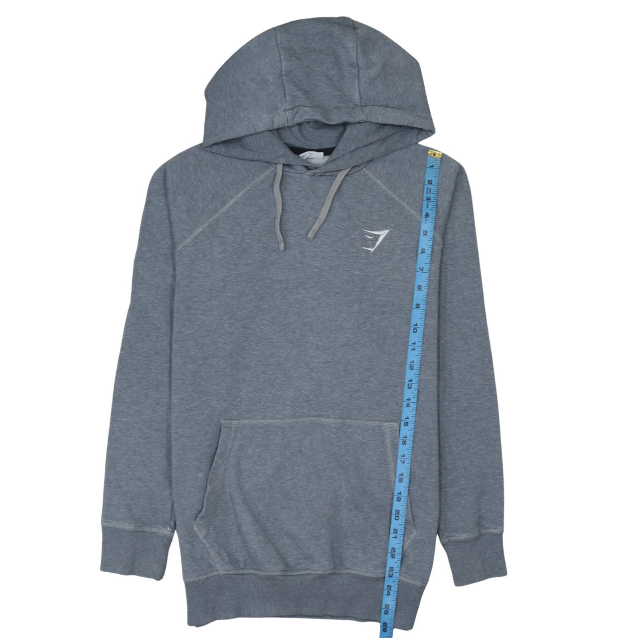 Mens UK Size XS Gymshark Grey Pullover Hoodie