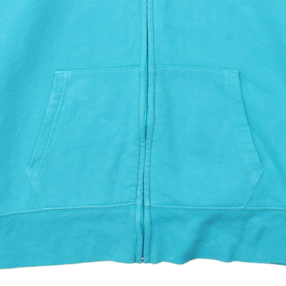 Womens UK Size L Gap Blue Full Zip Hoodie