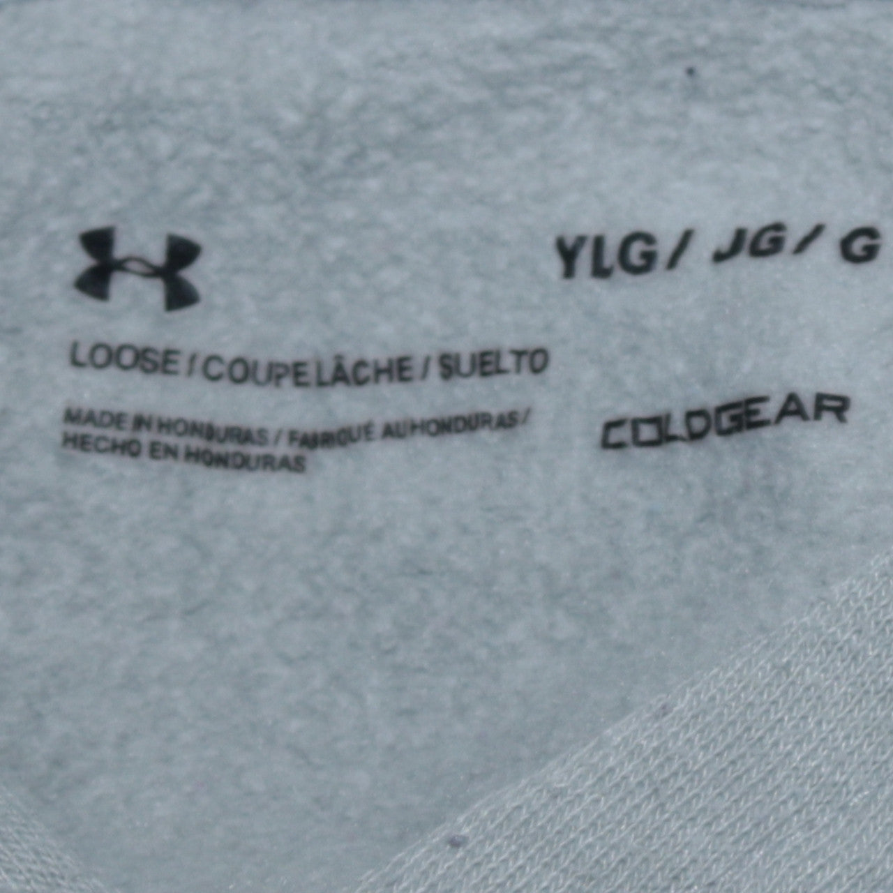 Teens UK Size L Under armour Grey Pullover Hoodie