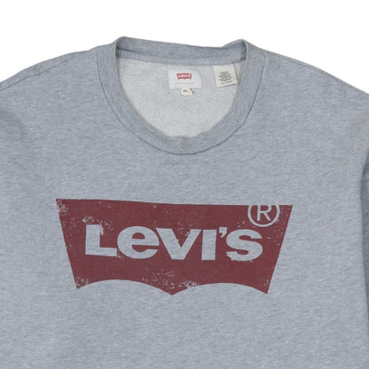 Mens UK Size 2XL Levi's Grey Pullover Sweatshirt