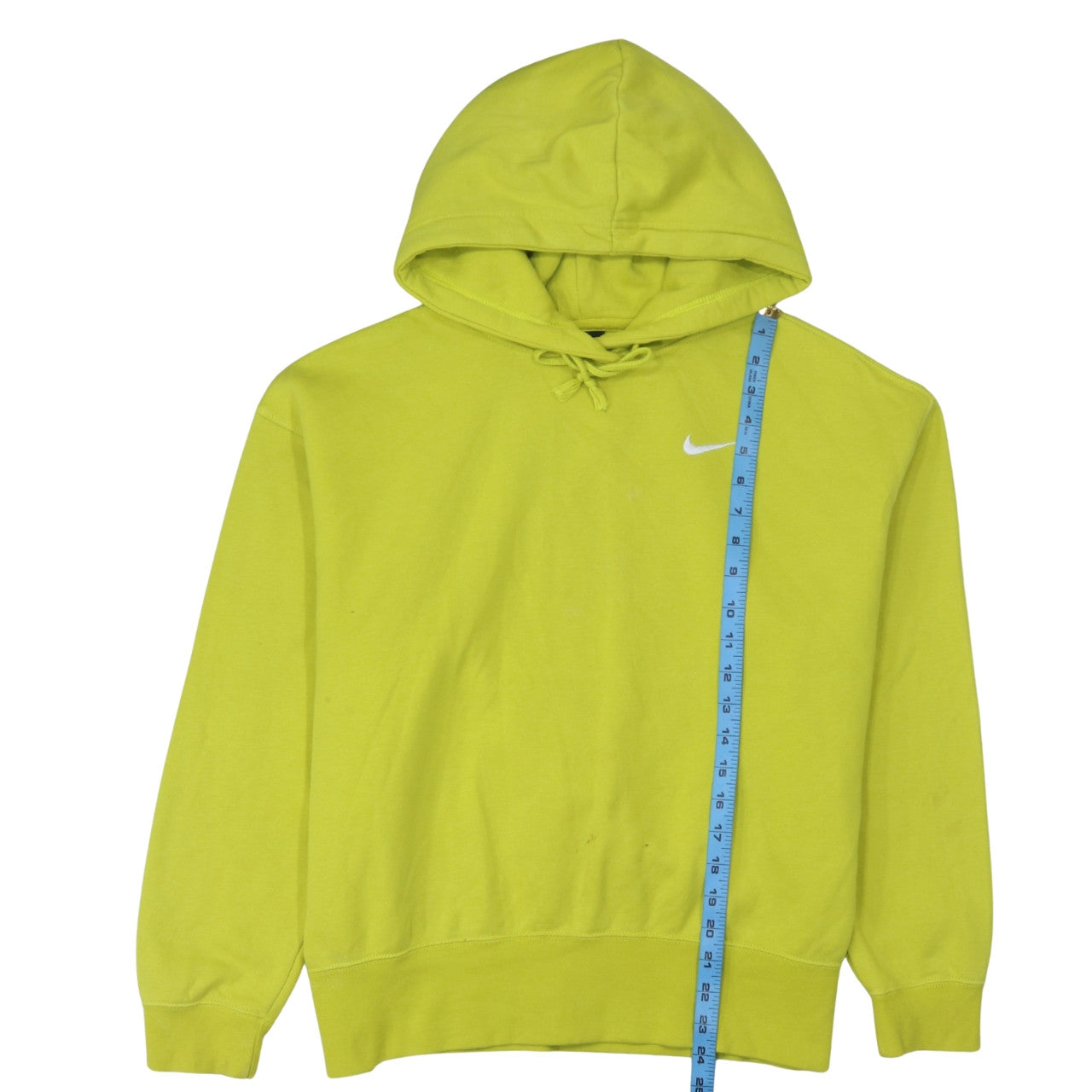 Mens UK Size M Nike Green Pullover Hoodie