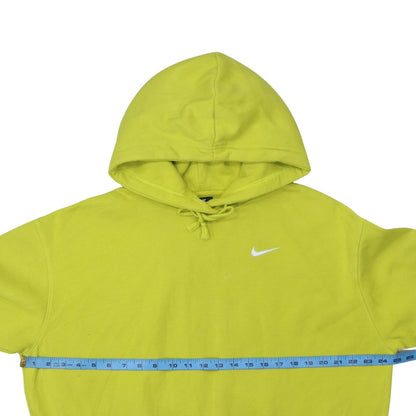 Mens UK Size M Nike Green Pullover Hoodie