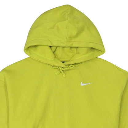 Mens UK Size M Nike Green Pullover Hoodie